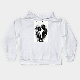 Love Ink Painting Kids Hoodie